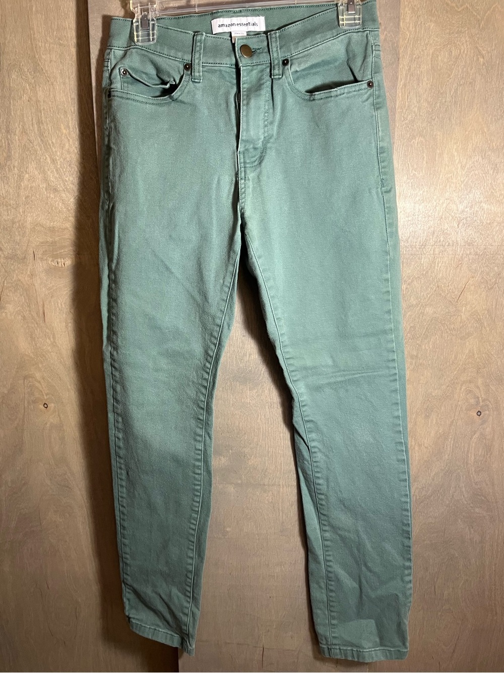 Amazon Essentials Men's Stretch Slim-Fit Jeans Sage 28x30